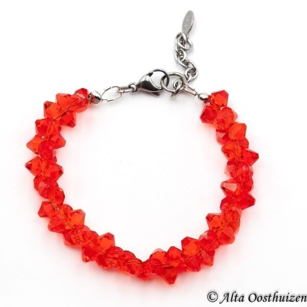 AG9I7112-Edit Bracelet with Swarovski® Colour Hyacinth