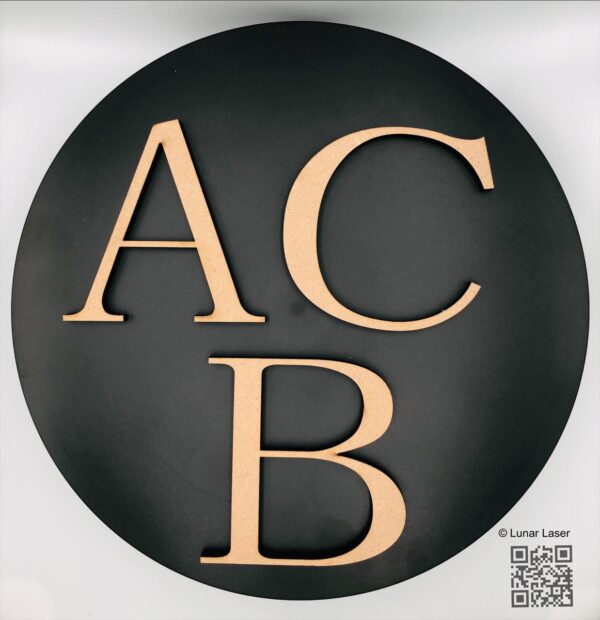Laser Cut - Wooden Letters