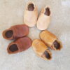 Plain Leather Baby Moccasins