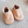 Plain Leather Baby Moccasins