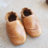 Plain Leather Baby Moccasins