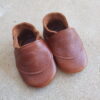 Plain Leather Baby Moccasins