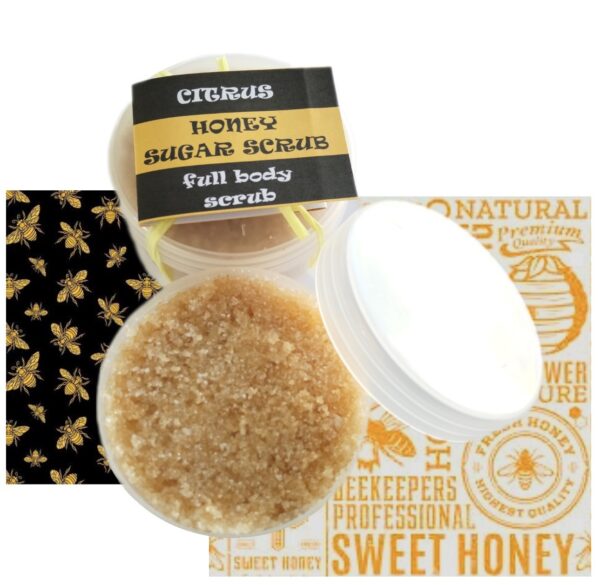 SUGAR SCRUB CITRUS HONEY SUGAR SCRUB
