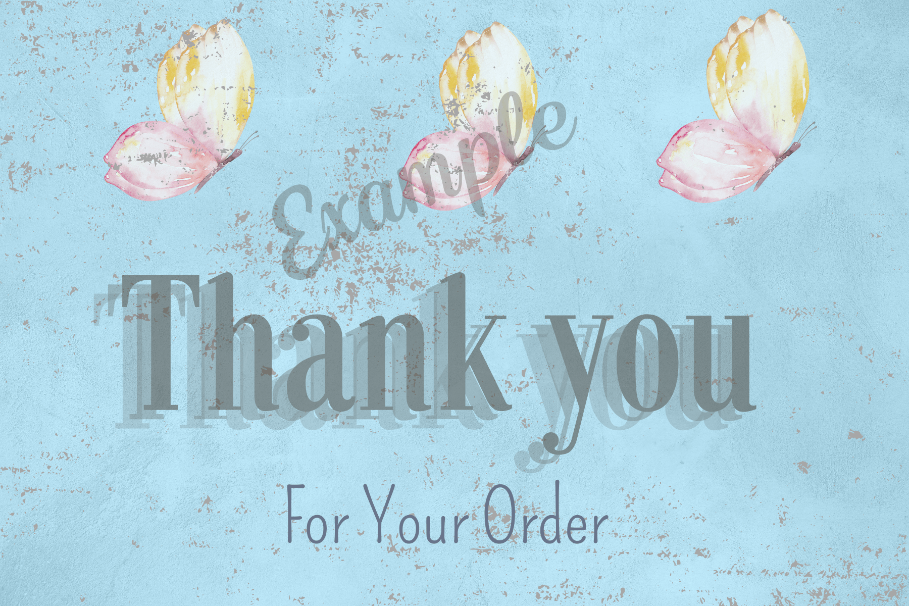 Thank you Card - Vintage 5