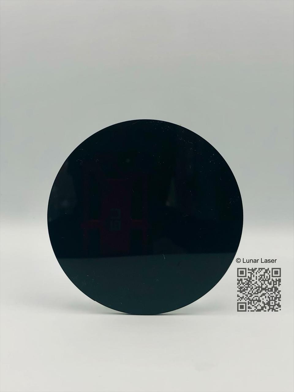 100x100x3mm Blank Round Acrylic Coasters