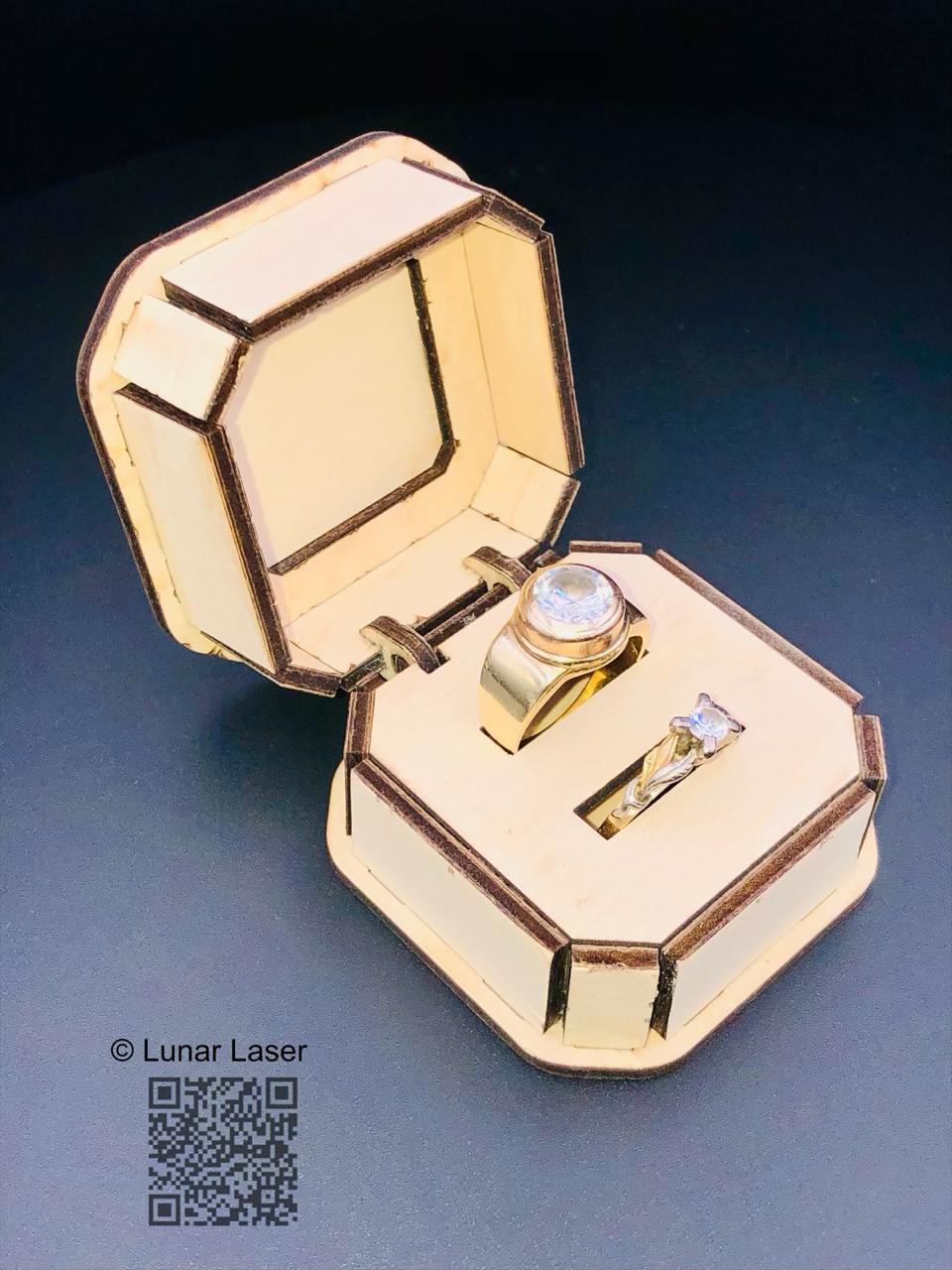 Wedding Ring Box Holder