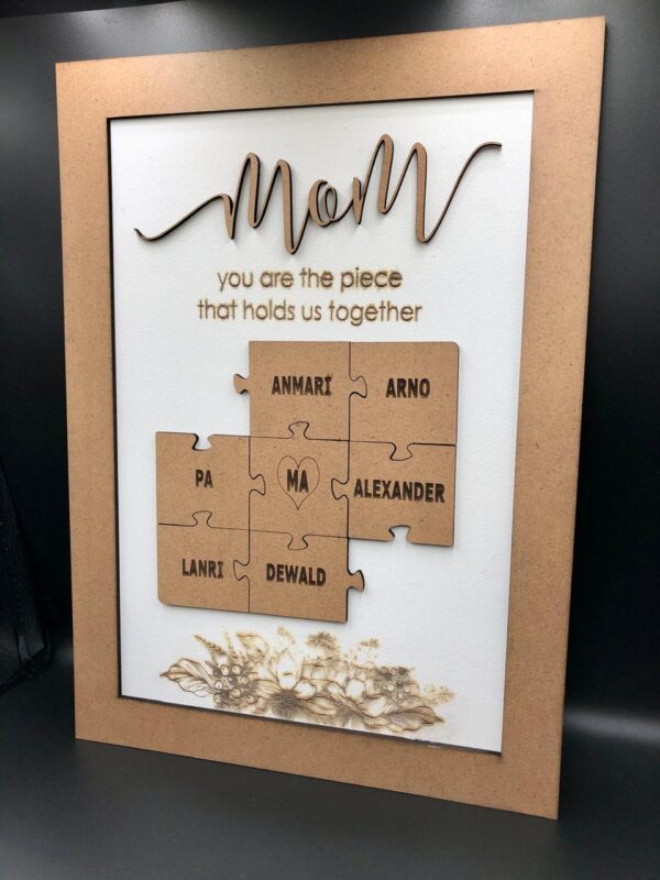 Mothers Day Puzzle Frame