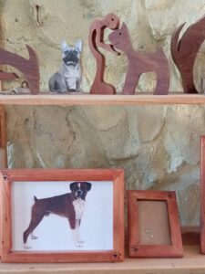 Paw print pet frames