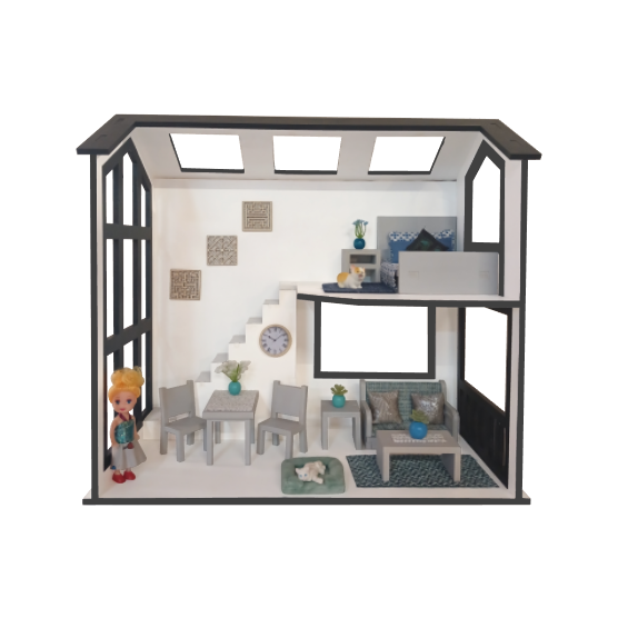 Doll House Loft Style Furnished