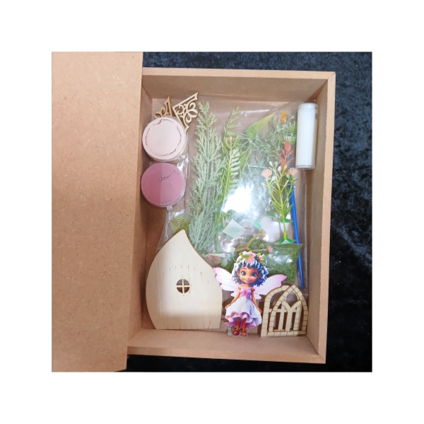 Secret Garden Book Large Pink DIY Kit
